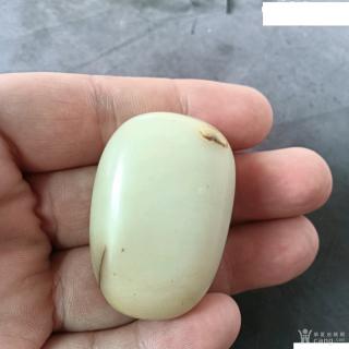 民国早期老和田玉原石仔料一件